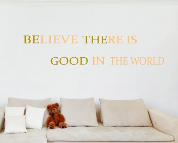 Believe There Is Quotes Wall Decal Motivational Vinyl Art Stickers
